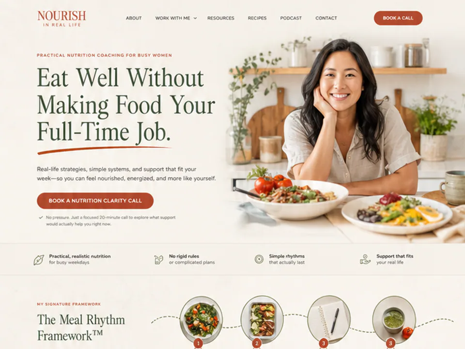 Health Nutrition Coach Website, Websites