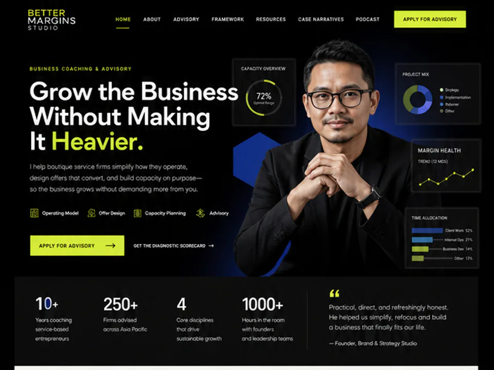 Wealth Business Coach Website, Websites
