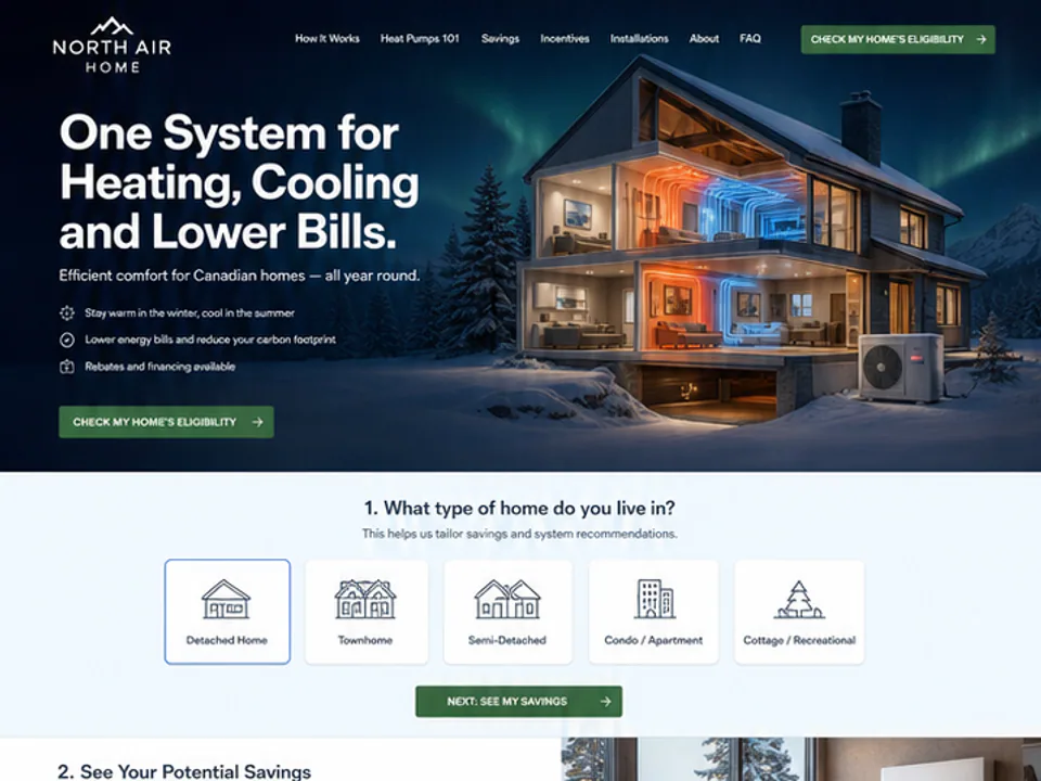Heat Pump Eligibility, Websites
