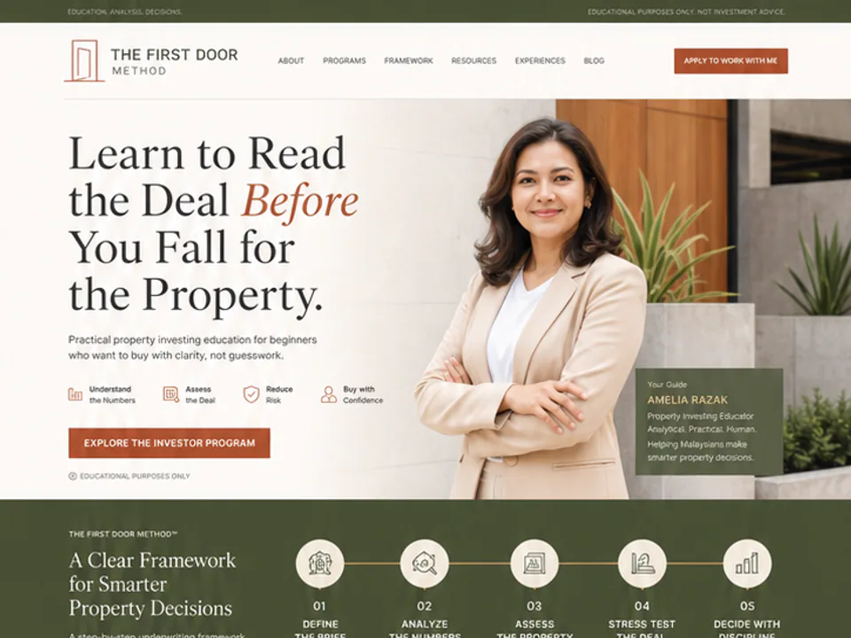 Wealth Real Estate Investing Educator Website, Websites