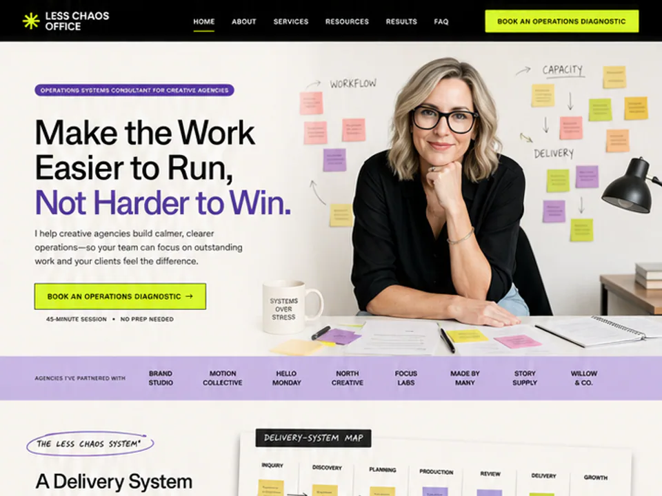 Wealth Operations Consultant Website, Websites