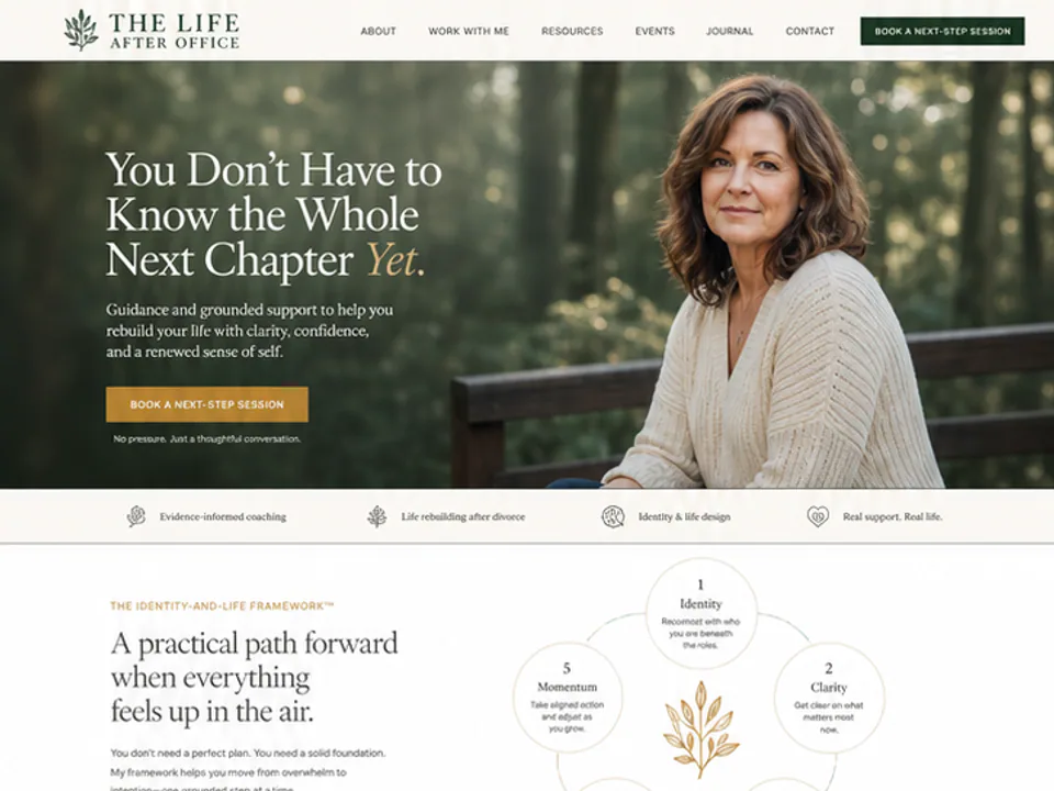 Relationship Divorce Recovery Coach Website, Websites