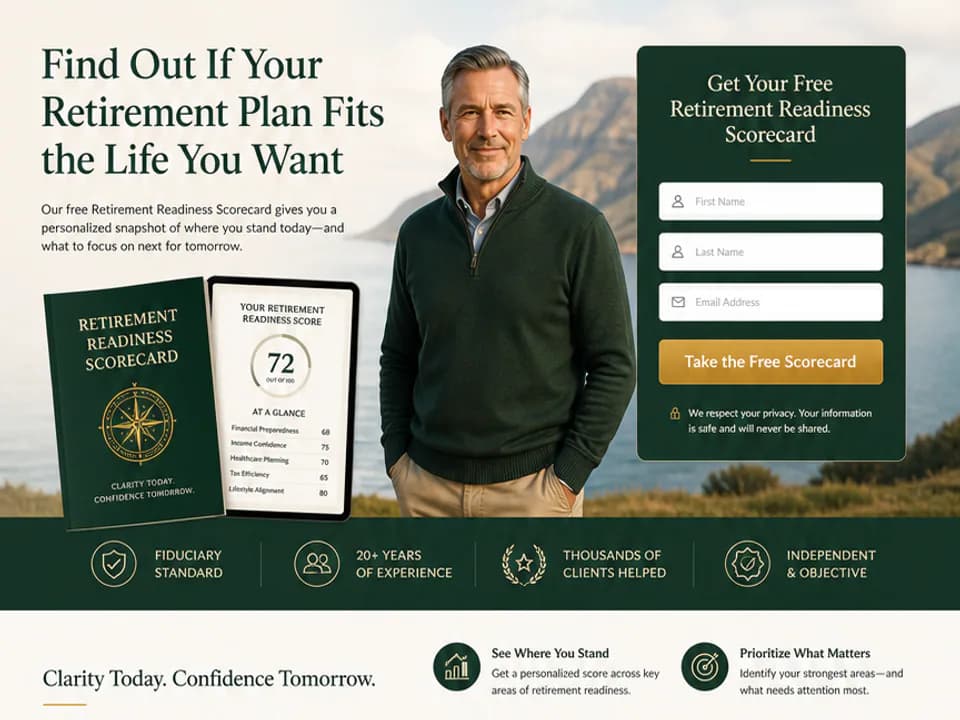 Retirement Readiness Scorecard Opt-in, Funnels