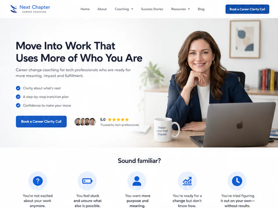 Tech Career Coaching, Websites