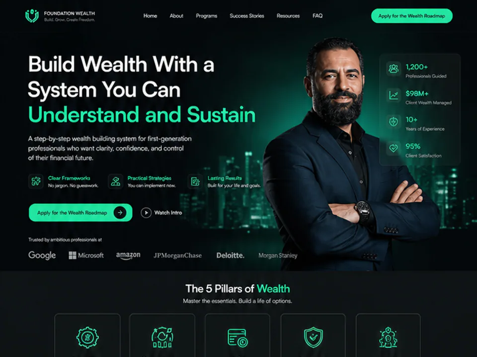First Generation Wealth, Funnels