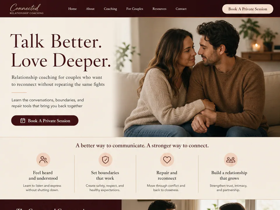 Relationship Couples Coach Website, Websites