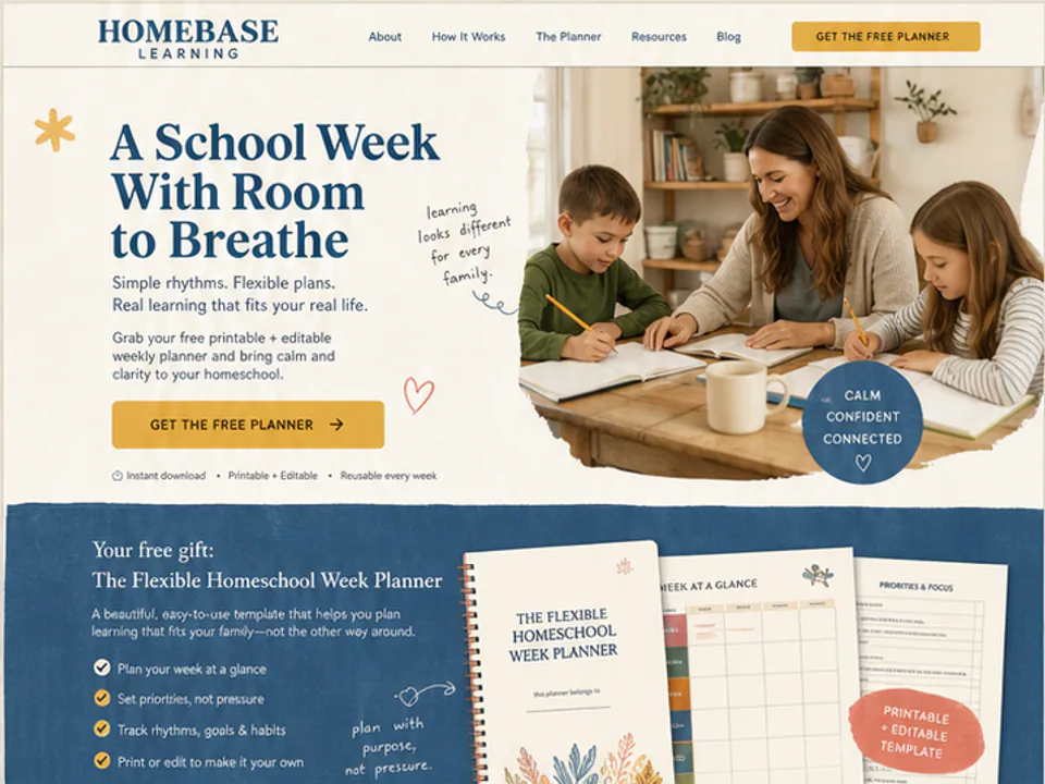Homeschool Planner, Websites