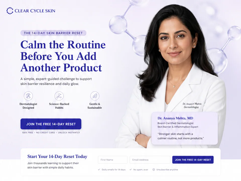 Skincare Barrier Challenge, Websites