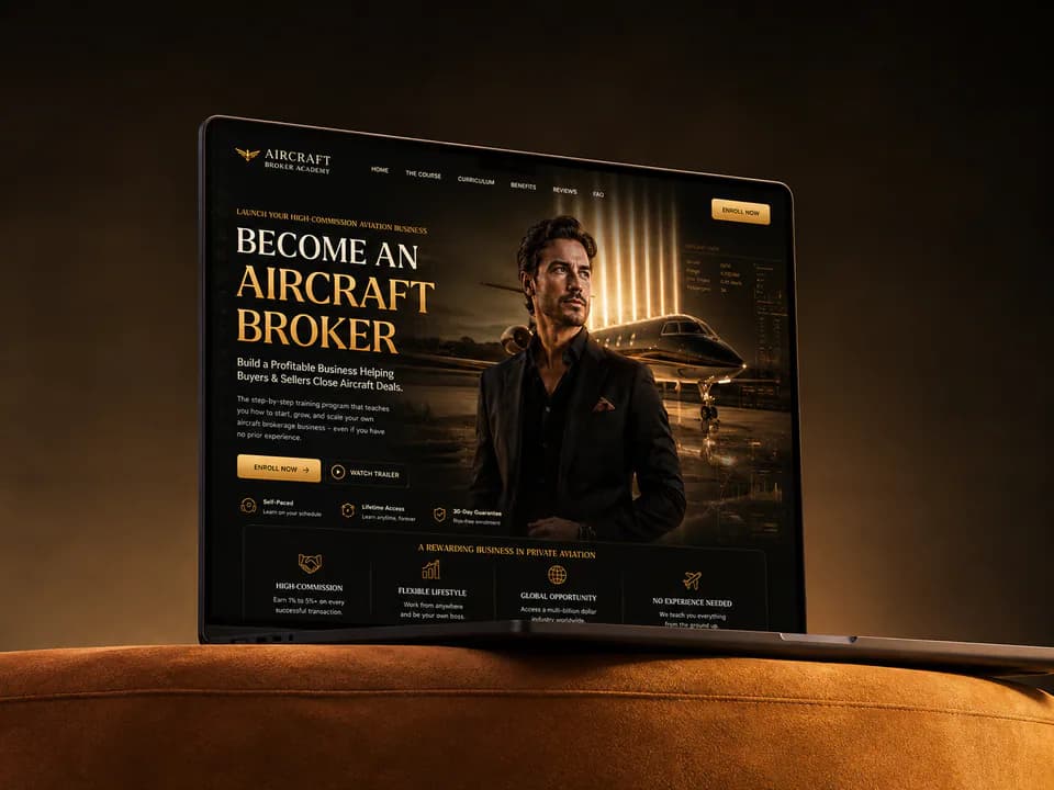 Aircraft Broker Academy, Funnels
