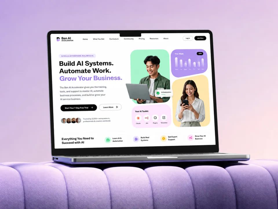 BenAI Accelerator, Websites