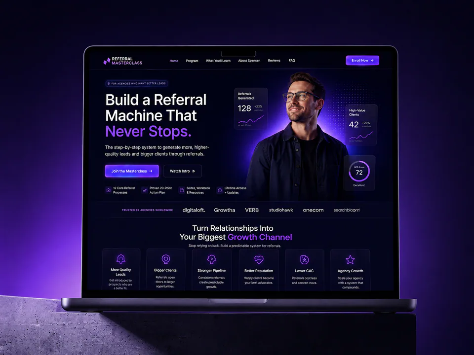 Referral Masterclass, Funnels