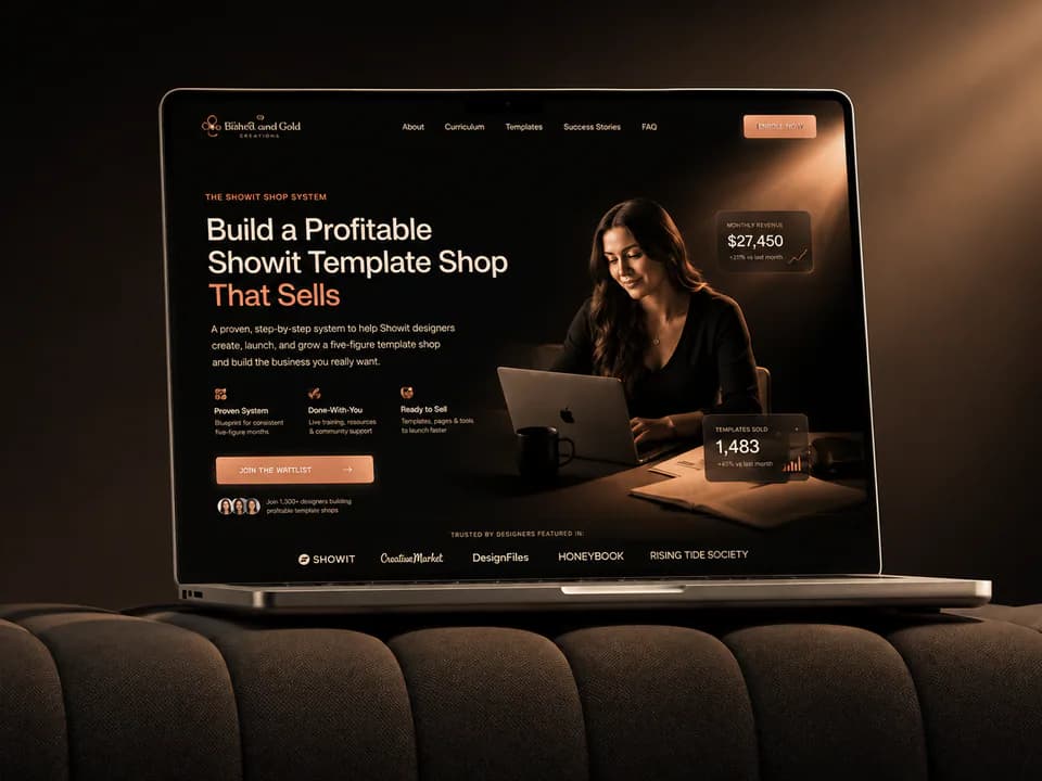 Showit Shop System, Funnels