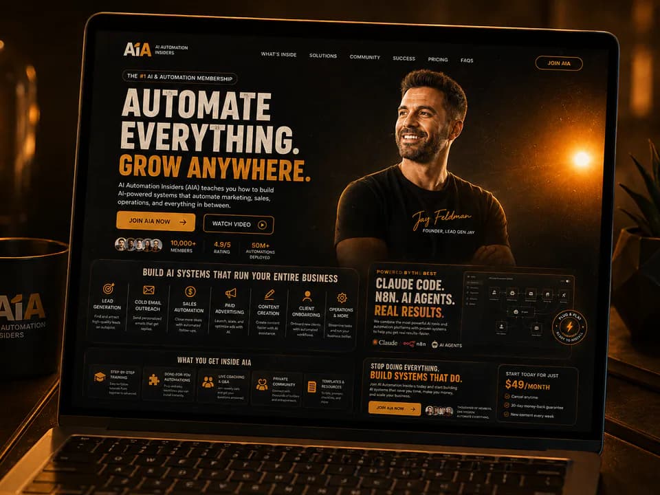 Lead Gen Jay Aia, Funnels