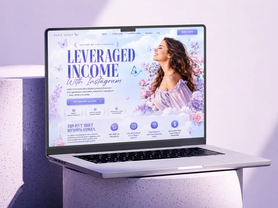 Leveraged Income With Instagram, Funnels