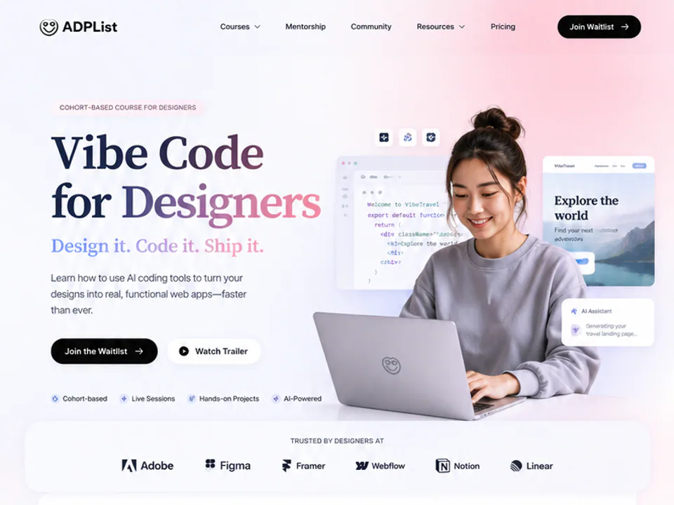 Vibe Code For Designers, Funnels